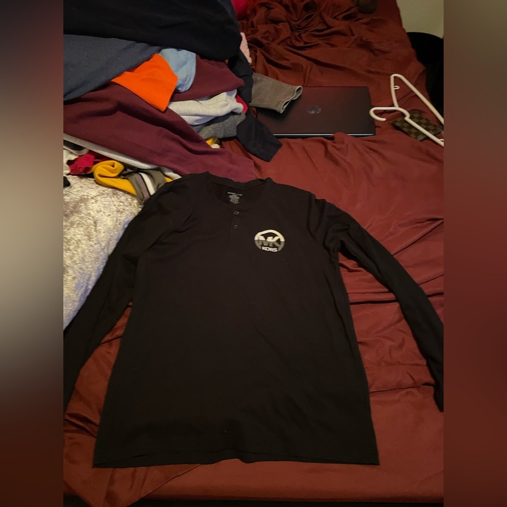 micheal kors long sleeve pj shirt